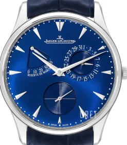 Master Ultra Thin Blå/Läder Ø39 mm