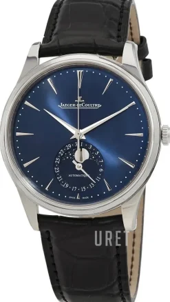 Master Ultra Thin Blå/Läder Ø39 mm