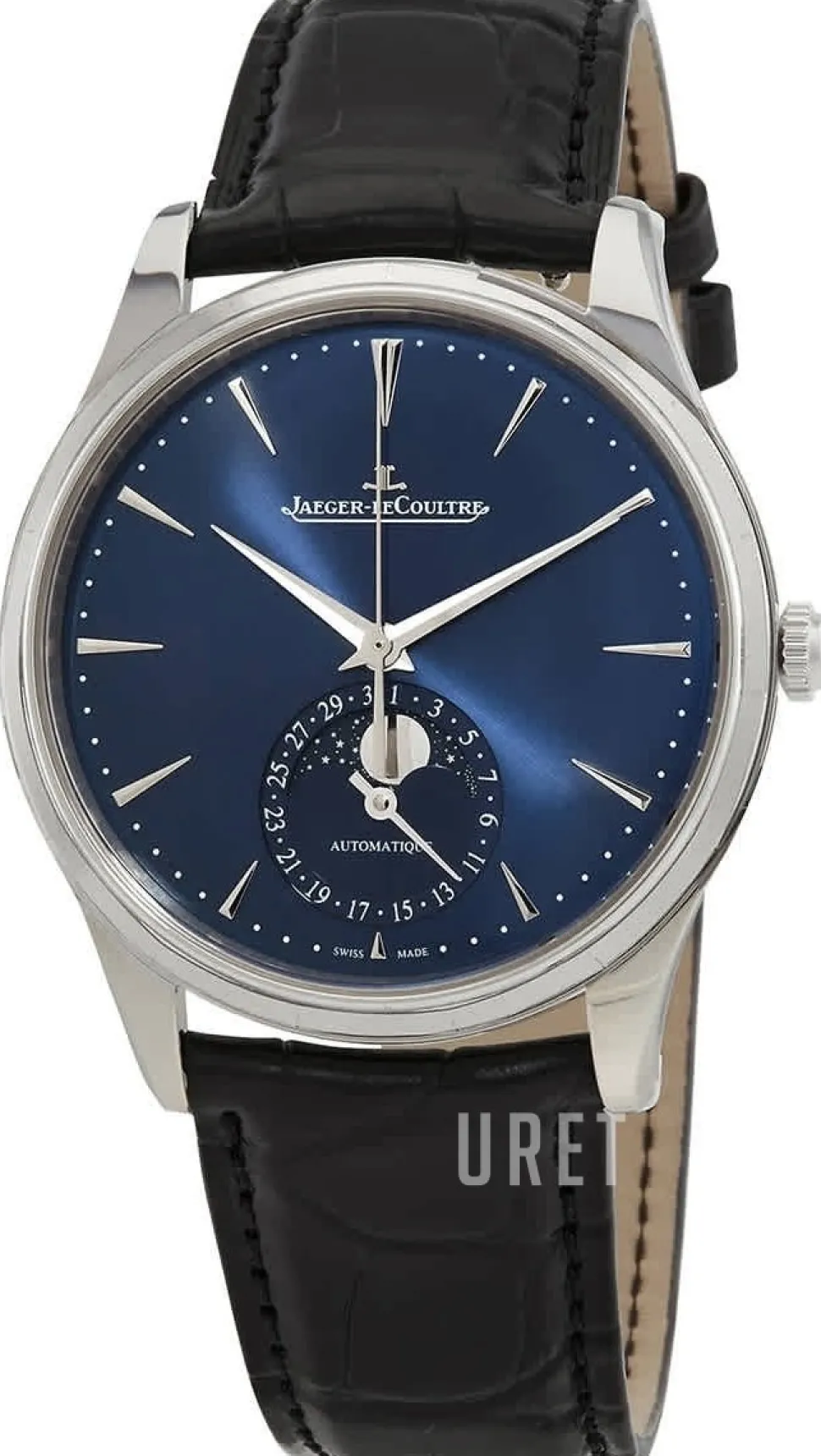 Master Ultra Thin Blå/Läder Ø39 mm