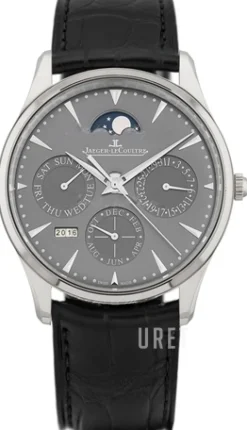 Master Ultra Thin Grå/Läder Ø39 mm