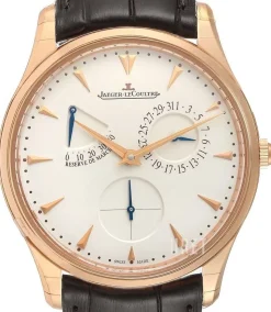 Master Ultra Thin Réserve de Marche Pink Gold Beige/Läder Ø39 mm