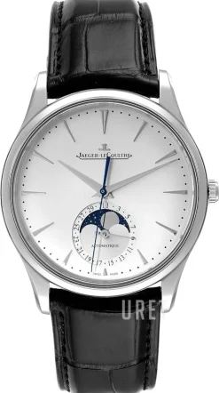 Master Ultra Thin Silverfärgad/Läder Ø39 mm
