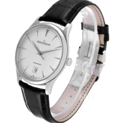 Master Ultra Thin Silverfärgad/Läder Ø39 mm