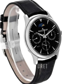 Master Ultra Thin Svart/Läder Ø39 mm