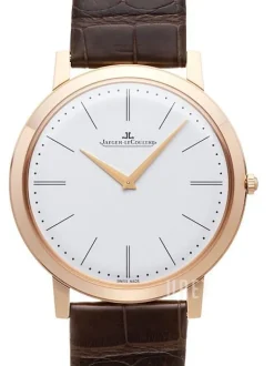 Master Ultra Thin Vit/Läder Ø39 mm
