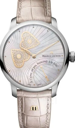 Masterpiece Vit/Läder Ø40 mm