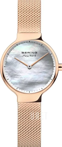 Max Rene Vit/Roséguldstonat stål Ø27 mm