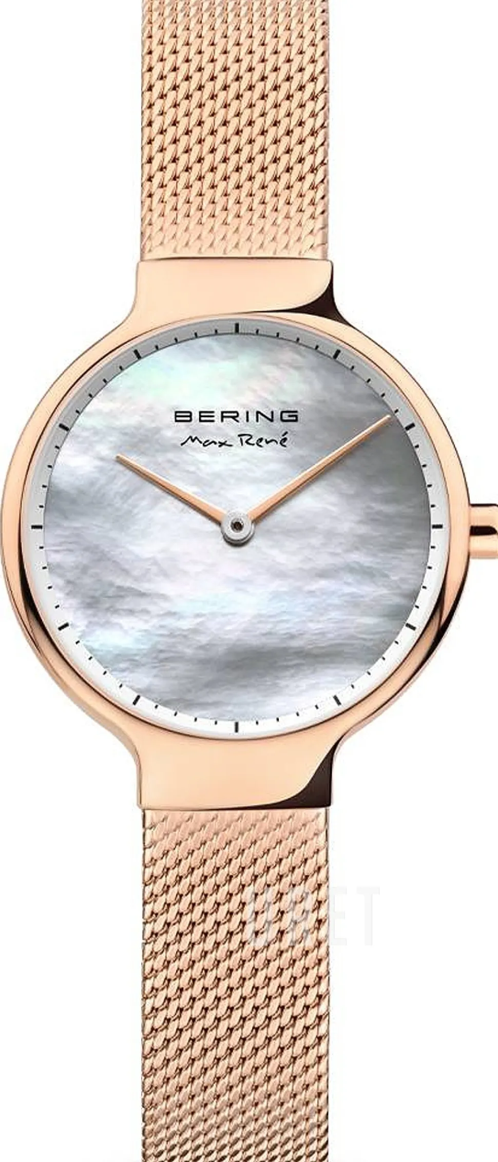 Max Rene Vit/Roséguldstonat stål Ø27 mm