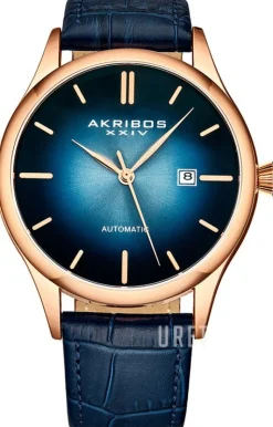 Mechanical Blå/Läder Ø44 mm