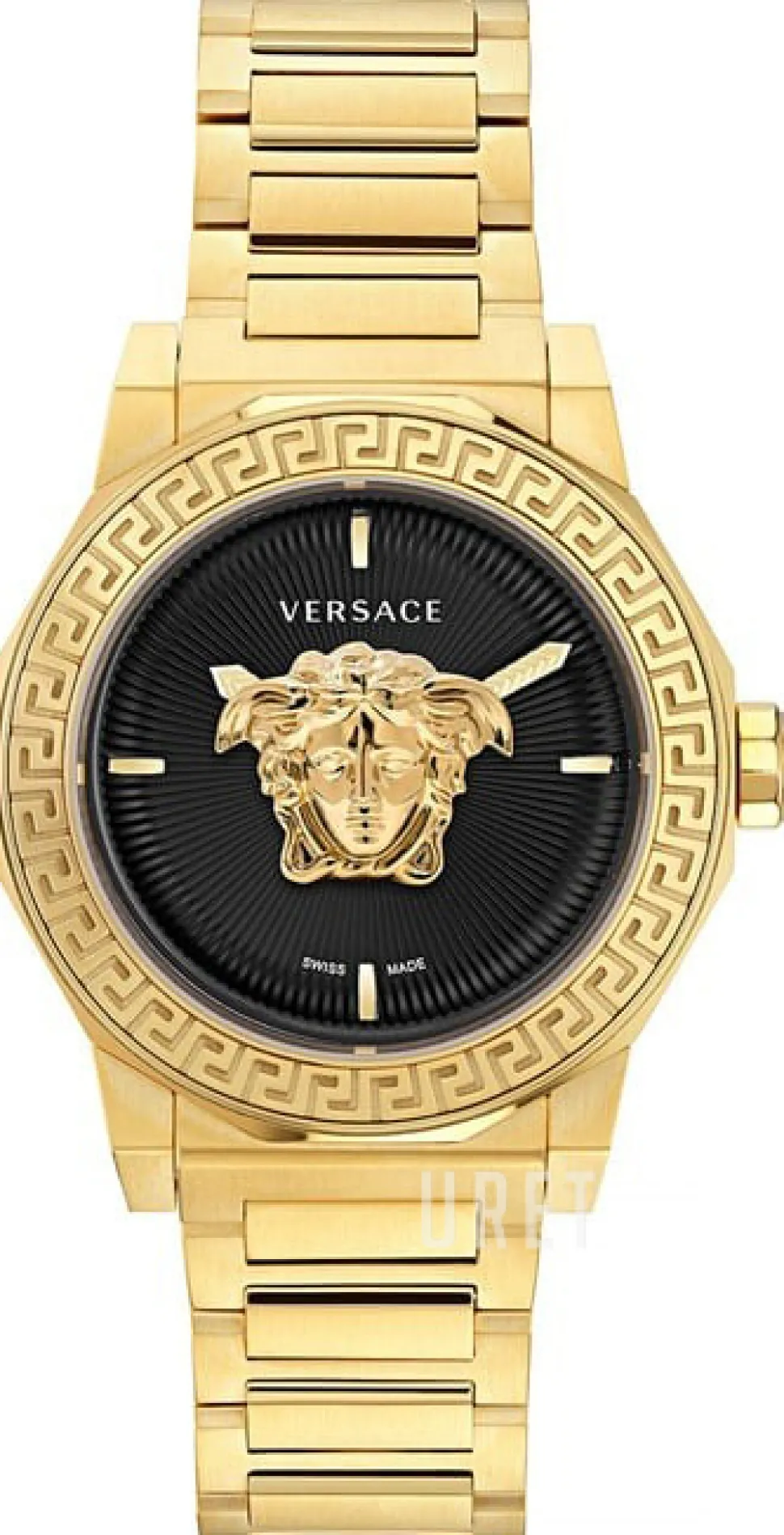 Medusa Svart/Gulguldtonat stål Ø38 mm