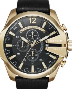 Mega Chief Svart/Läder Ø51 mm