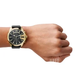 Mega Chief Svart/Läder Ø51 mm