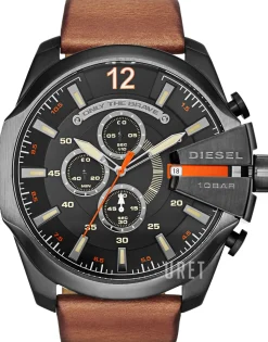 Mega Chief Svart/Läder Ø51 mm