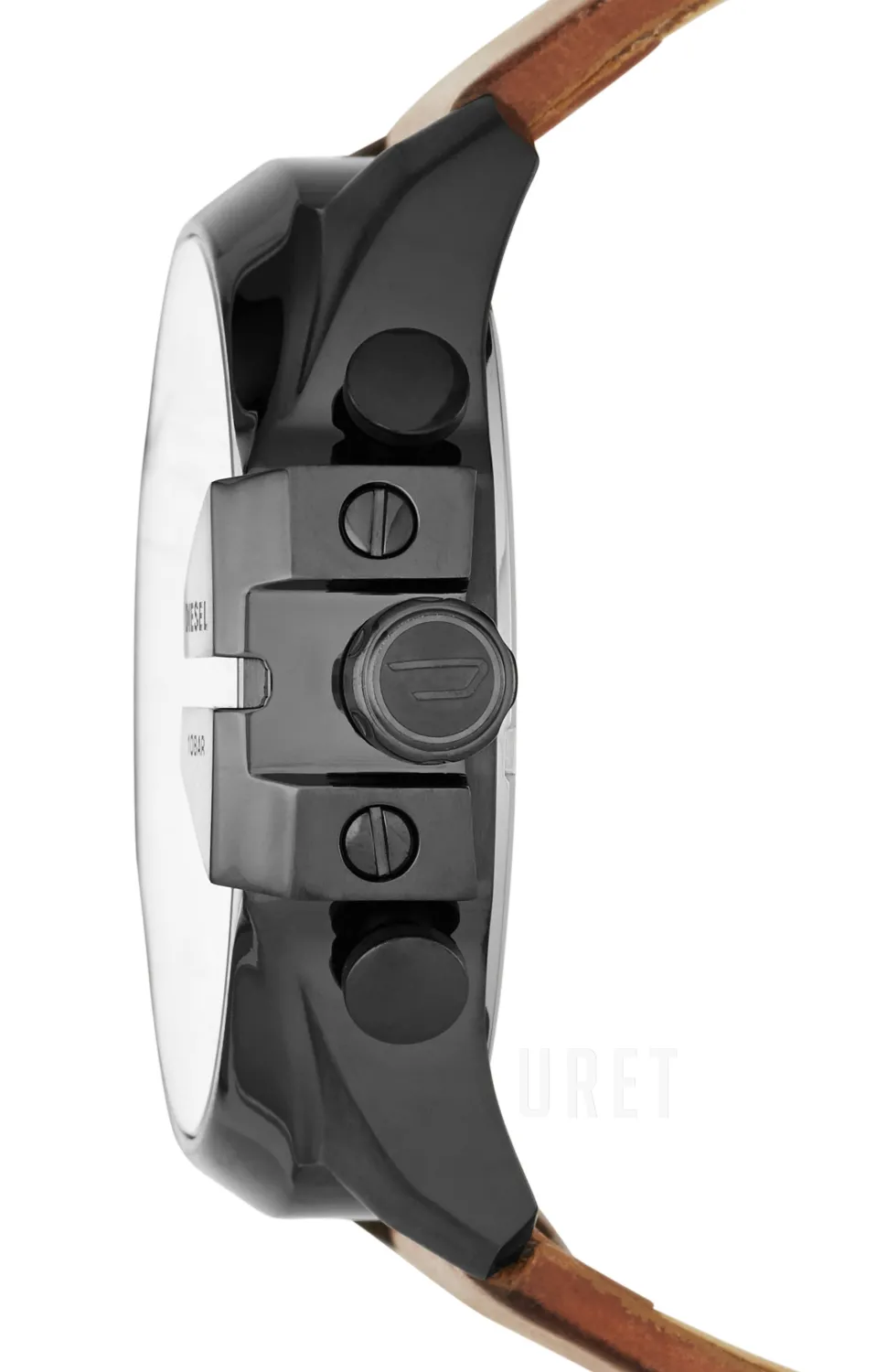 Mega Chief Svart/Läder Ø51 mm