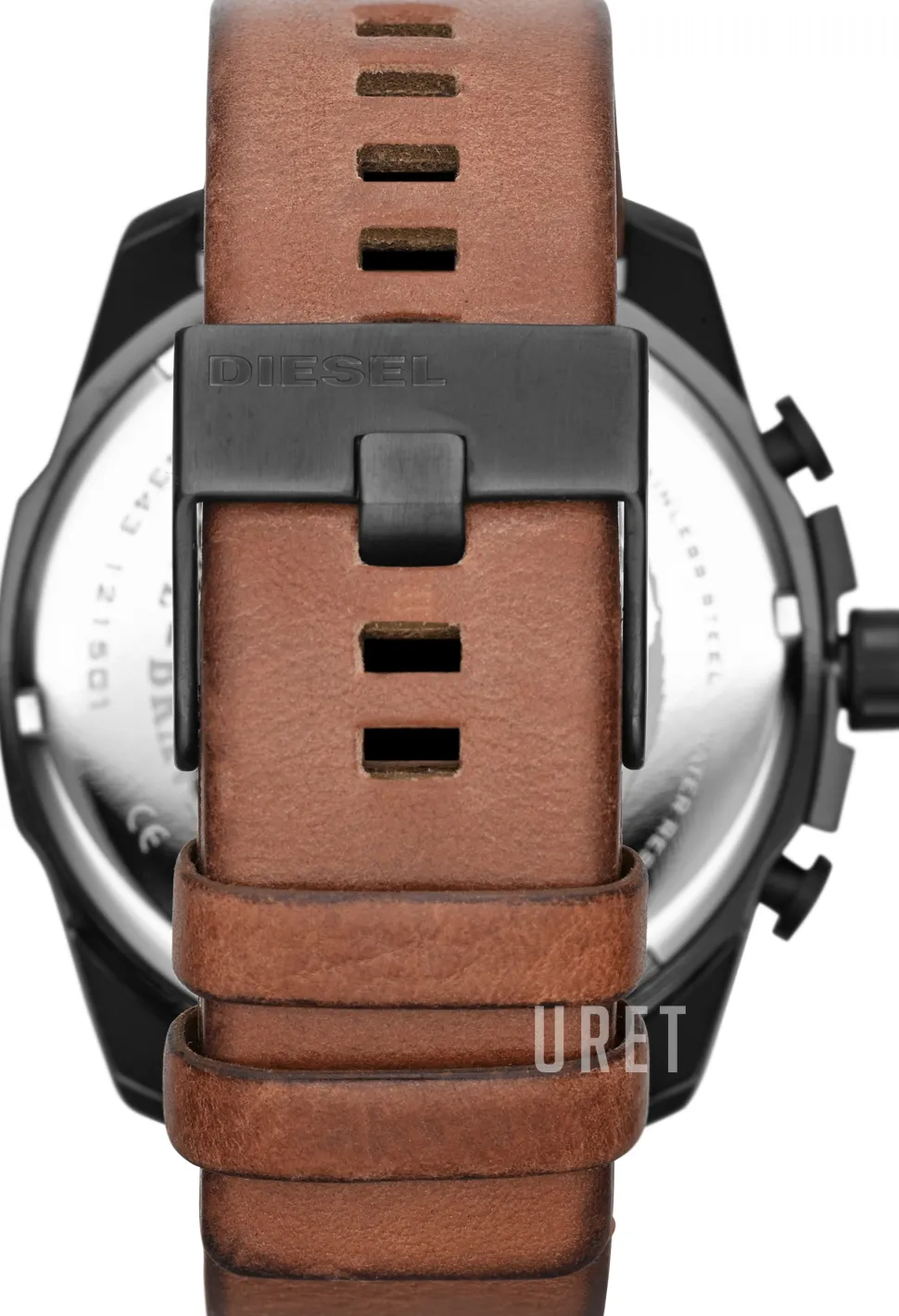 Mega Chief Svart/Läder Ø51 mm