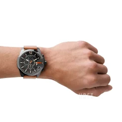 Mega Chief Svart/Läder Ø51 mm