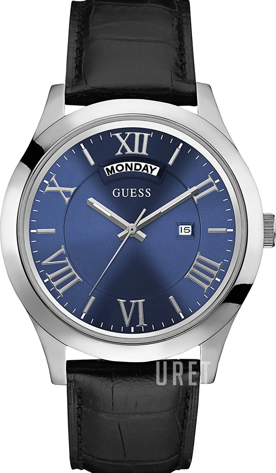 Metropoliton Blå/Läder Ø44 mm