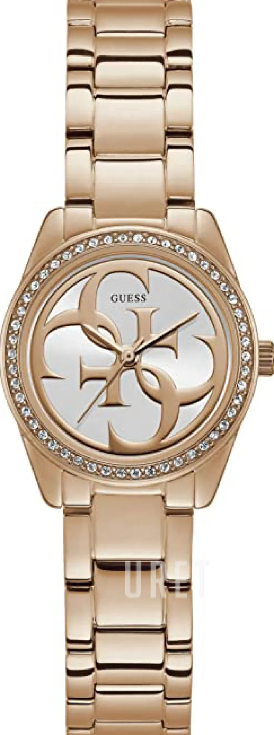 Micro G Twist Silverfärgad/Roséguldstonat stål Ø28 mm