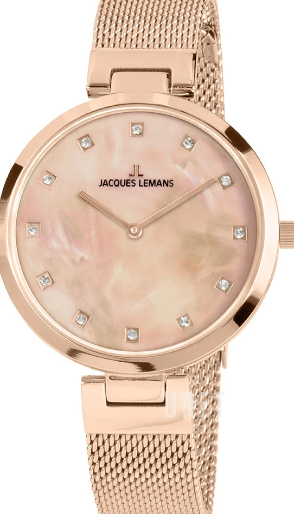 Milano Roséguldstonad/Roséguldstonat stål Ø36 mm