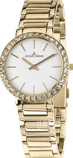 Milano Vit/Gulguldtonat stål Ø32 mm