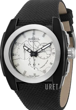 Milano Vit/Läder Ø45 mm