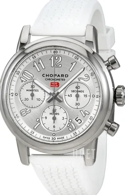 Mille Miglia Silverfärgad/Gummi Ø42 mm