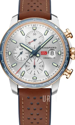 Mille Miglia Silverfärgad/Gummi Ø44 mm