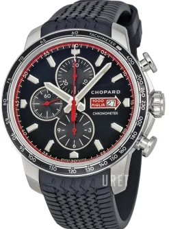 Mille Miglia Svart/Gummi Ø44 mm