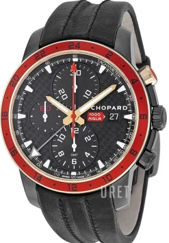 Mille Miglia Zagato Svart/Läder Ø42.5 mm