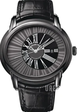 Millenary Svart/Läder Ø47 mm