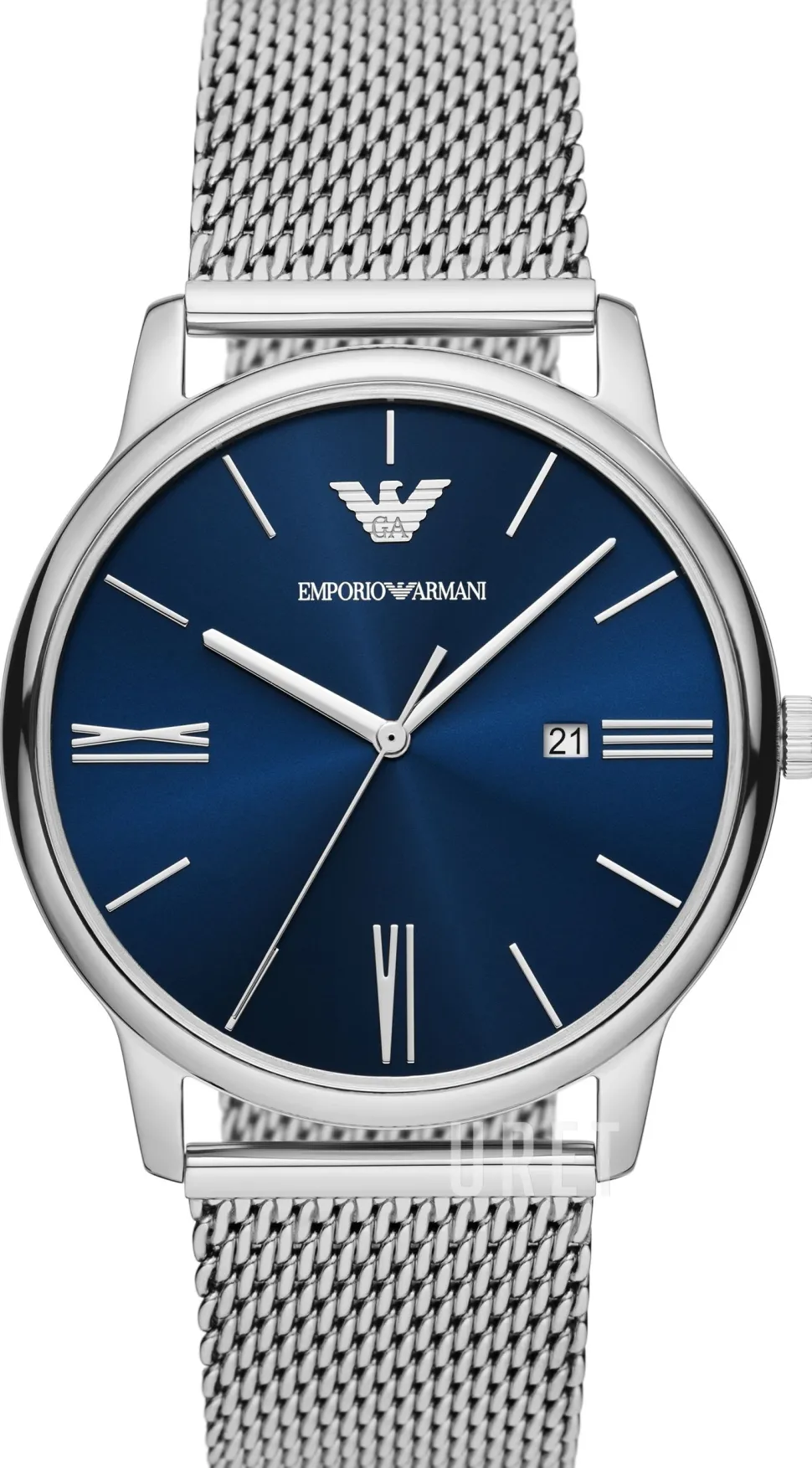 Minimalist Blå/Stål Ø42 mm