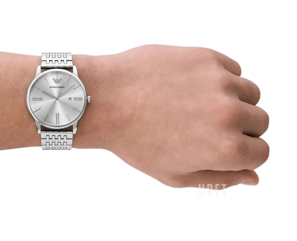 Minimalist Svart/Stål Ø42 mm