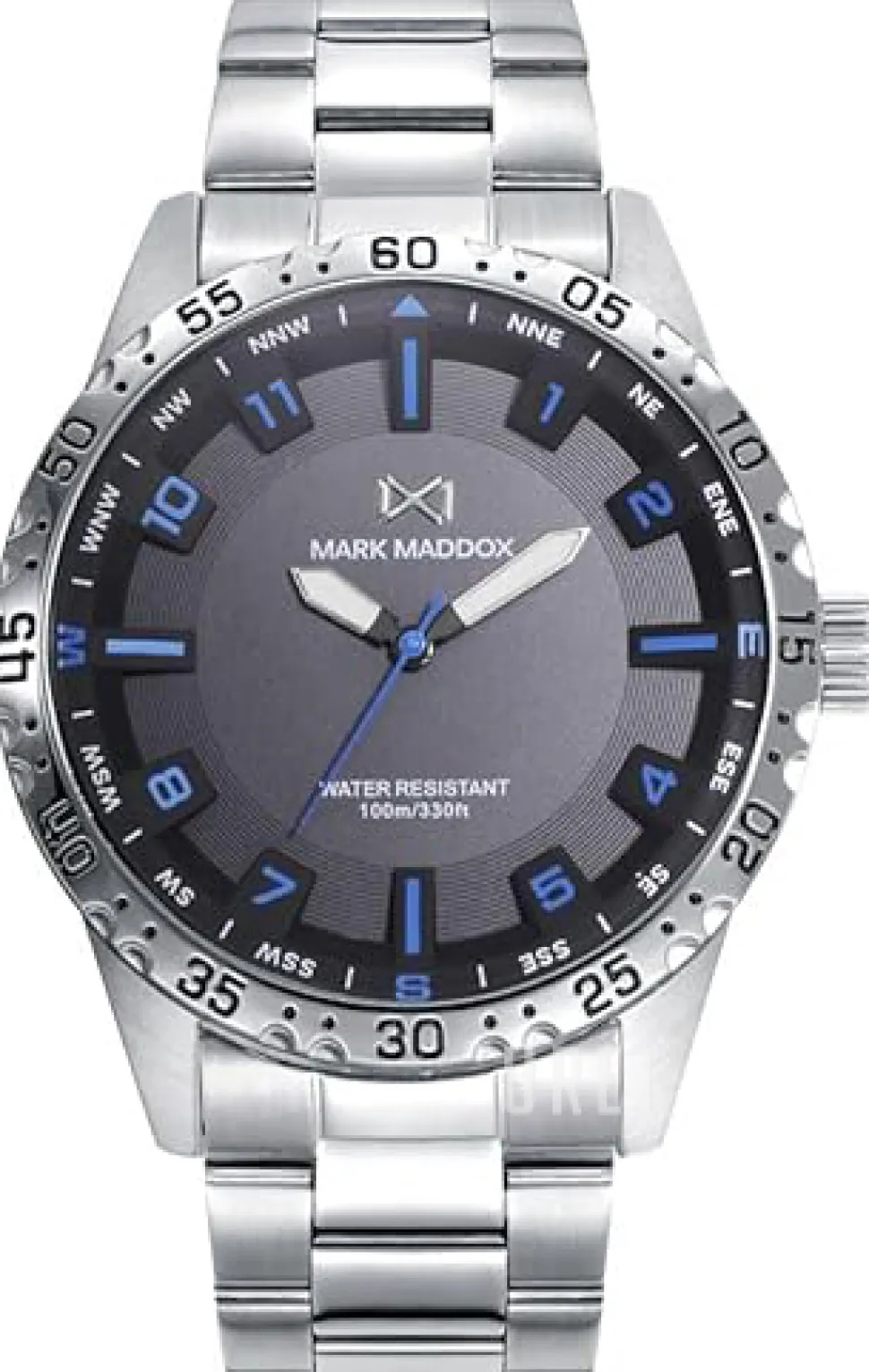 Mission Grå/Stål Ø44 mm