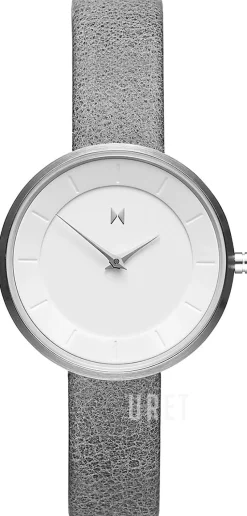 Mod Vit/Läder Ø32 mm