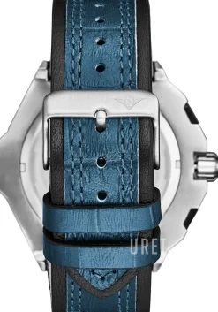 Monaco APO Chrono X Blå/Läder Ø44 mm