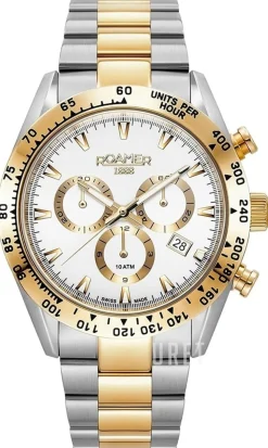 Monza 100 Silverfärgad/Stål Ø42 mm