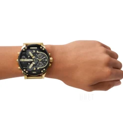 Mr. Daddy 2.0 Svart/Guldtonat stål Ø57 mm