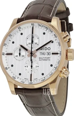 Multifort Silverfärgad/Läder Ø44 mm