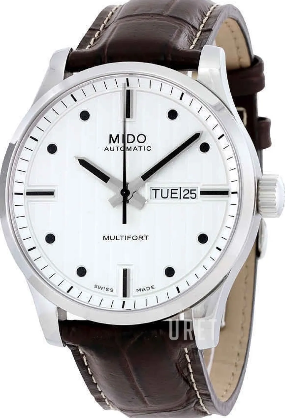 Multifort Silverfärgad/Läder Ø42 mm