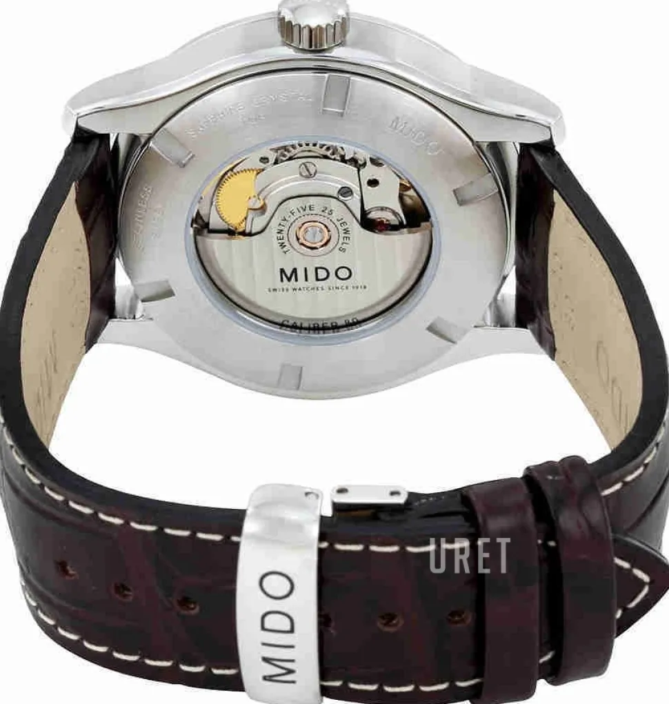 Multifort Silverfärgad/Läder Ø42 mm