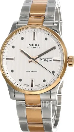 Multifort Silverfärgad/Roséguldstonat stål Ø42 mm