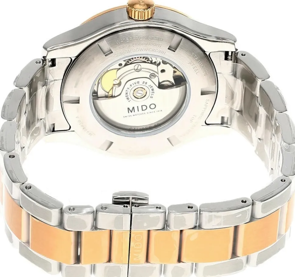 Multifort Silverfärgad/Roséguldstonat stål Ø42 mm