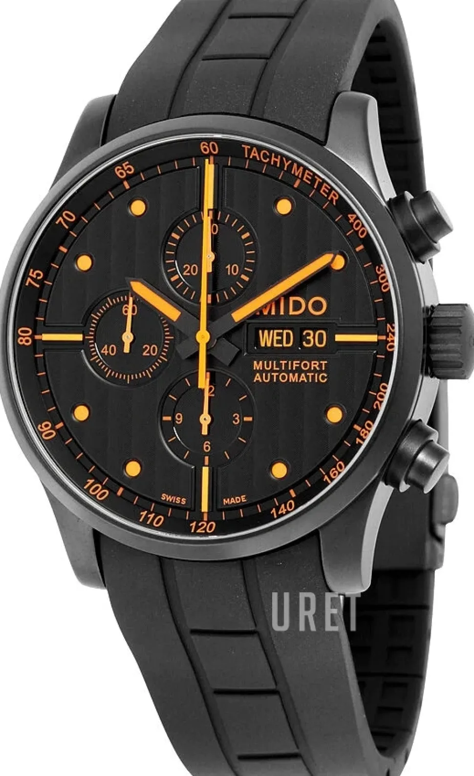 Multifort Svart/Gummi Ø44 mm