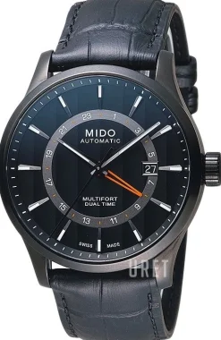 Multifort Svart/Läder Ø42 mm