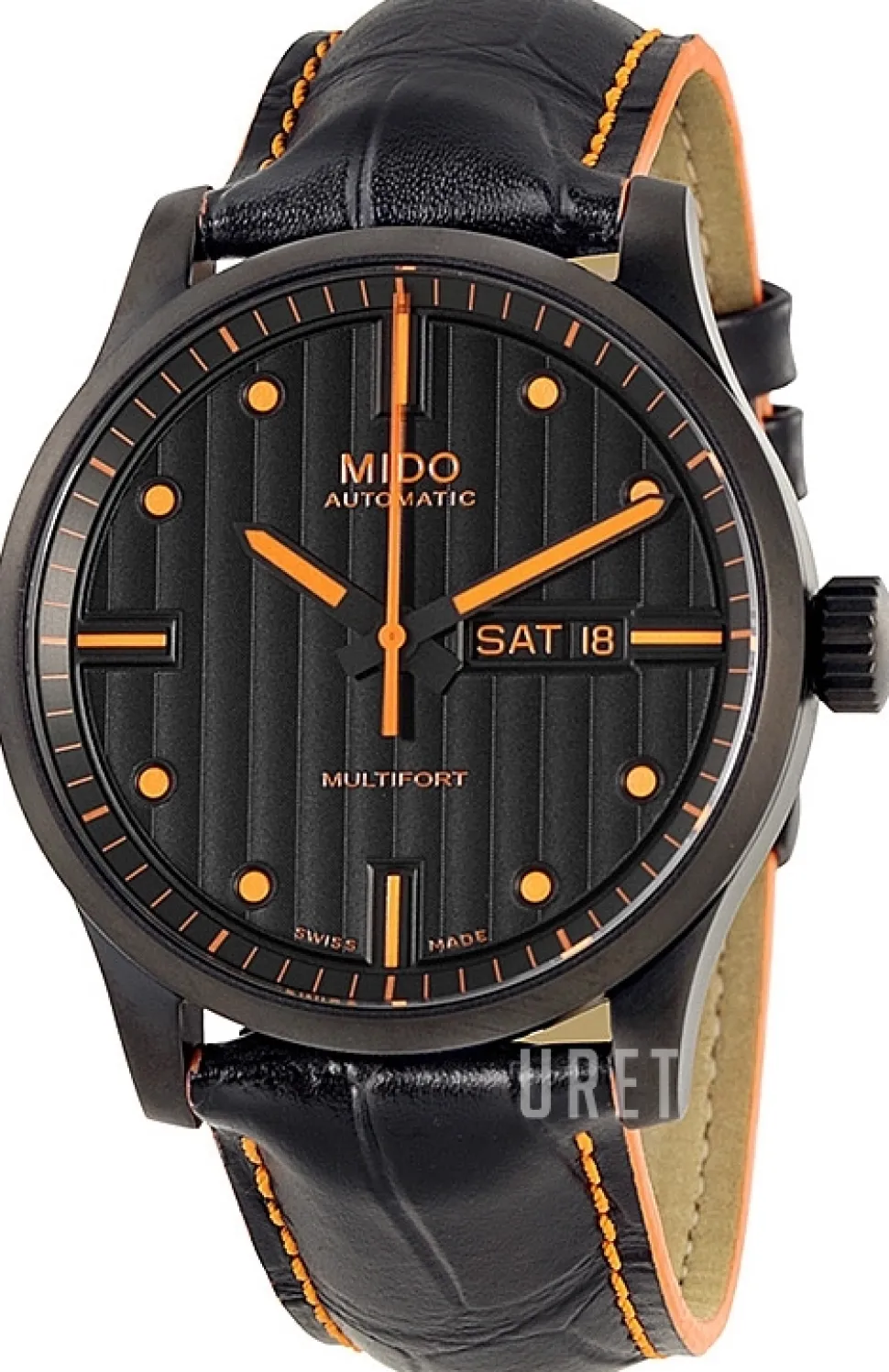 Multifort Svart/Läder Ø42 mm