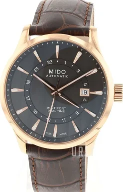 Multifort Svart/Läder Ø42 mm