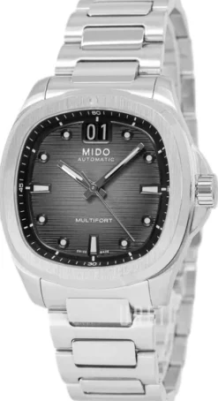 Multifort TV Big Date Grå/Stål Ø39.2 mm