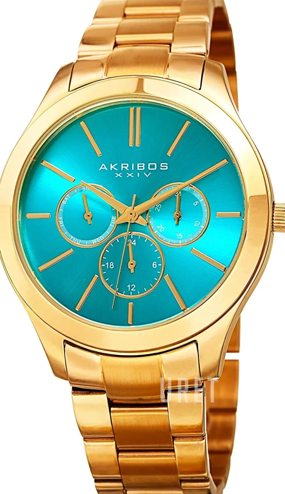 Multi-Function Blå/Gulguldtonat stål Ø42 mm