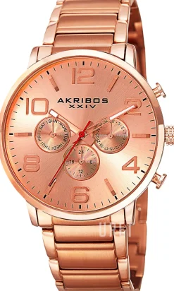 Multi-Function Roséguldstonad/Roséguldstonat stål Ø42 mm