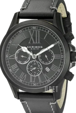 Multi-Function Svart/Läder Ø44 mm